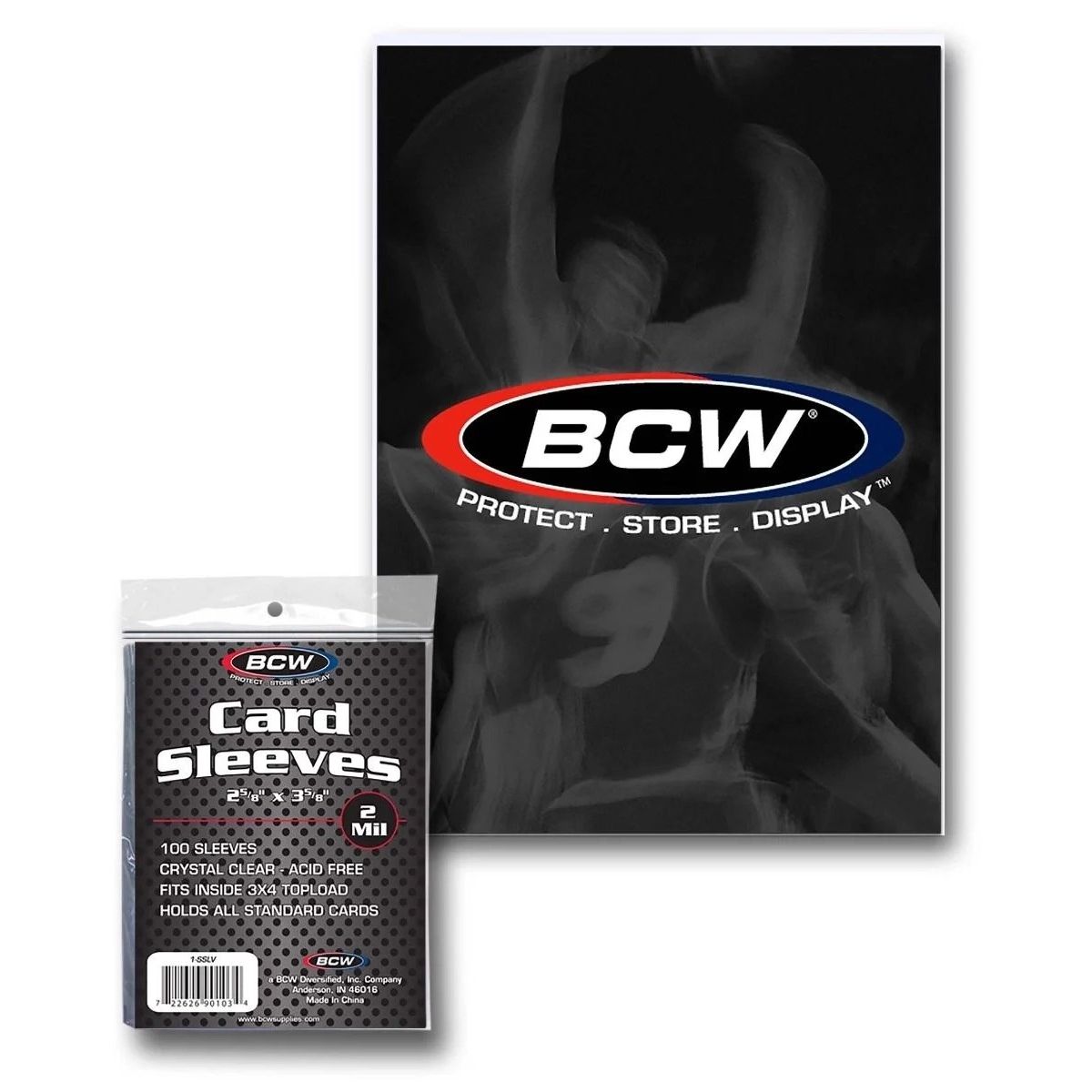 Image for Standard Card Sleeves - Clear (100-Pack) - Card Sleeves