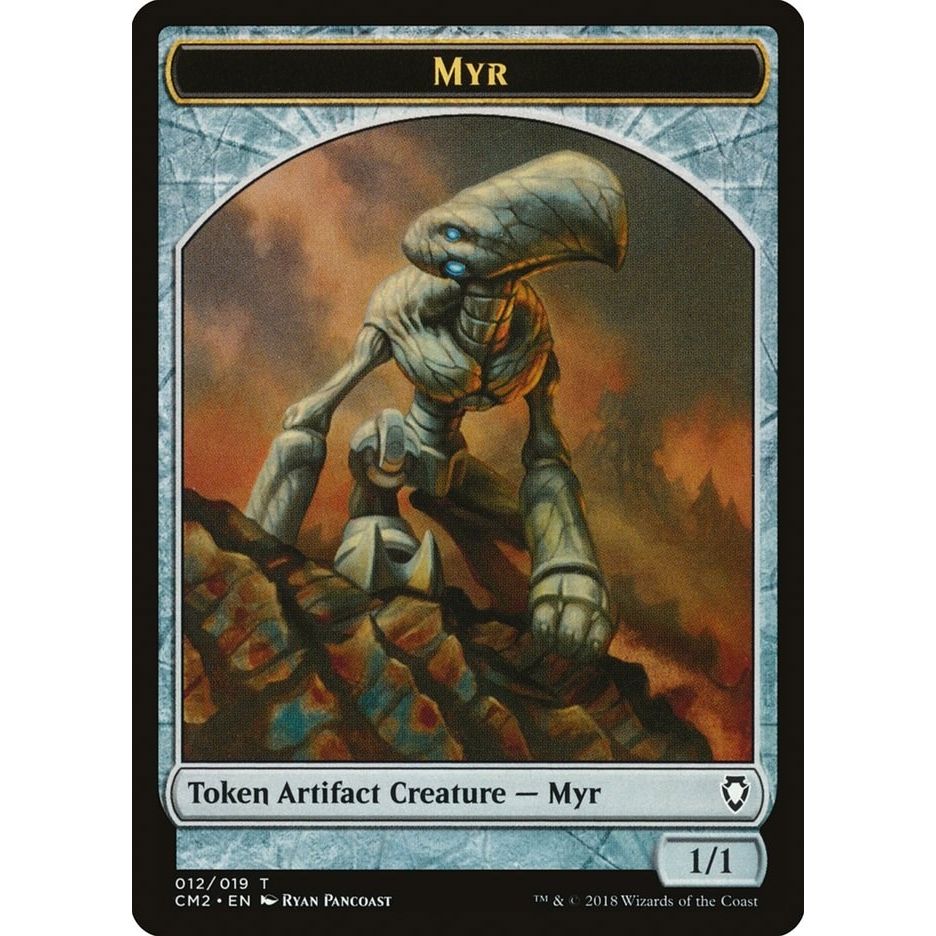 Image for Myr Token (12) (CM2) - Magic: The Gathering