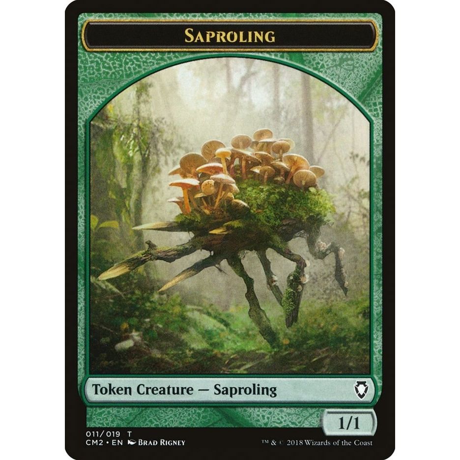 Image for Saproling Token (11) (CM2) - Magic: The Gathering
