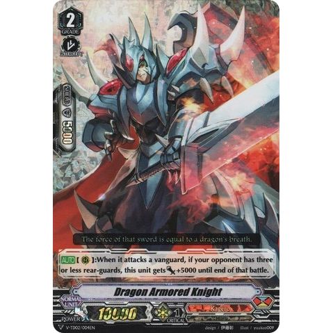 Image for Dragon Armored Knight (RRR Foil) (V-TD02/004EN) (V-TD02) - Cardfight Vanguard