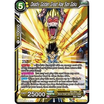 Image for Deadly Golden Great Ape Son Goku (BT4-080) (DBS-B04) - Dragon Ball Super: Masters