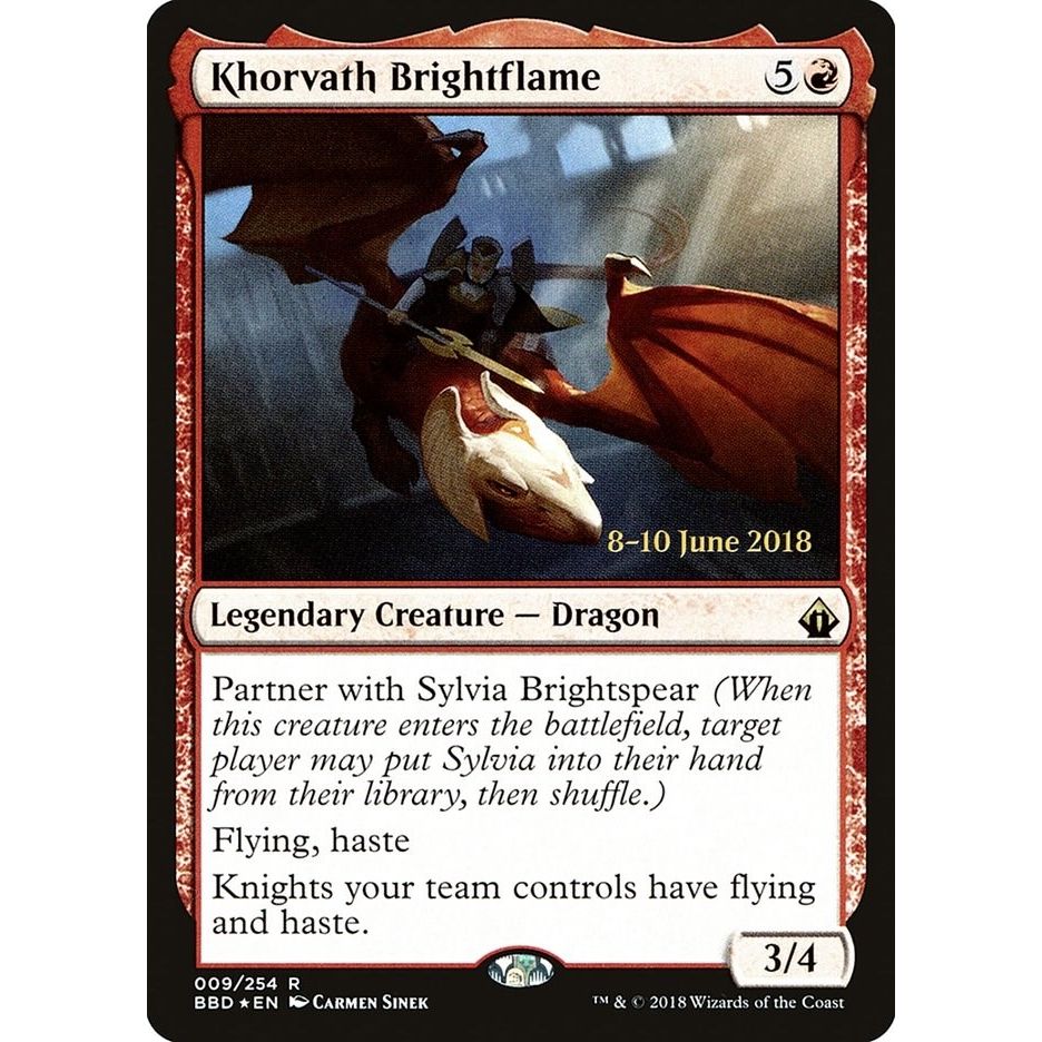 Image for Khorvath Brightflame (9) (LARP) - Magic: The Gathering
