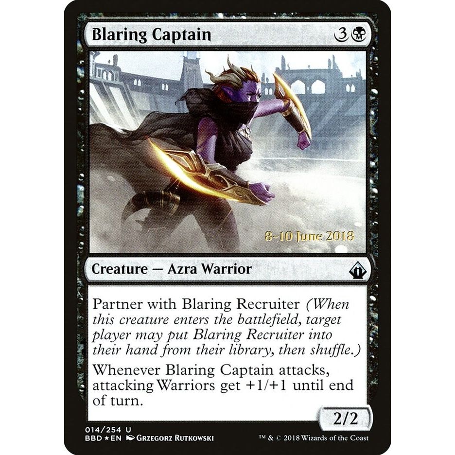 Image for Blaring Captain (14) (LARP) - Magic: The Gathering