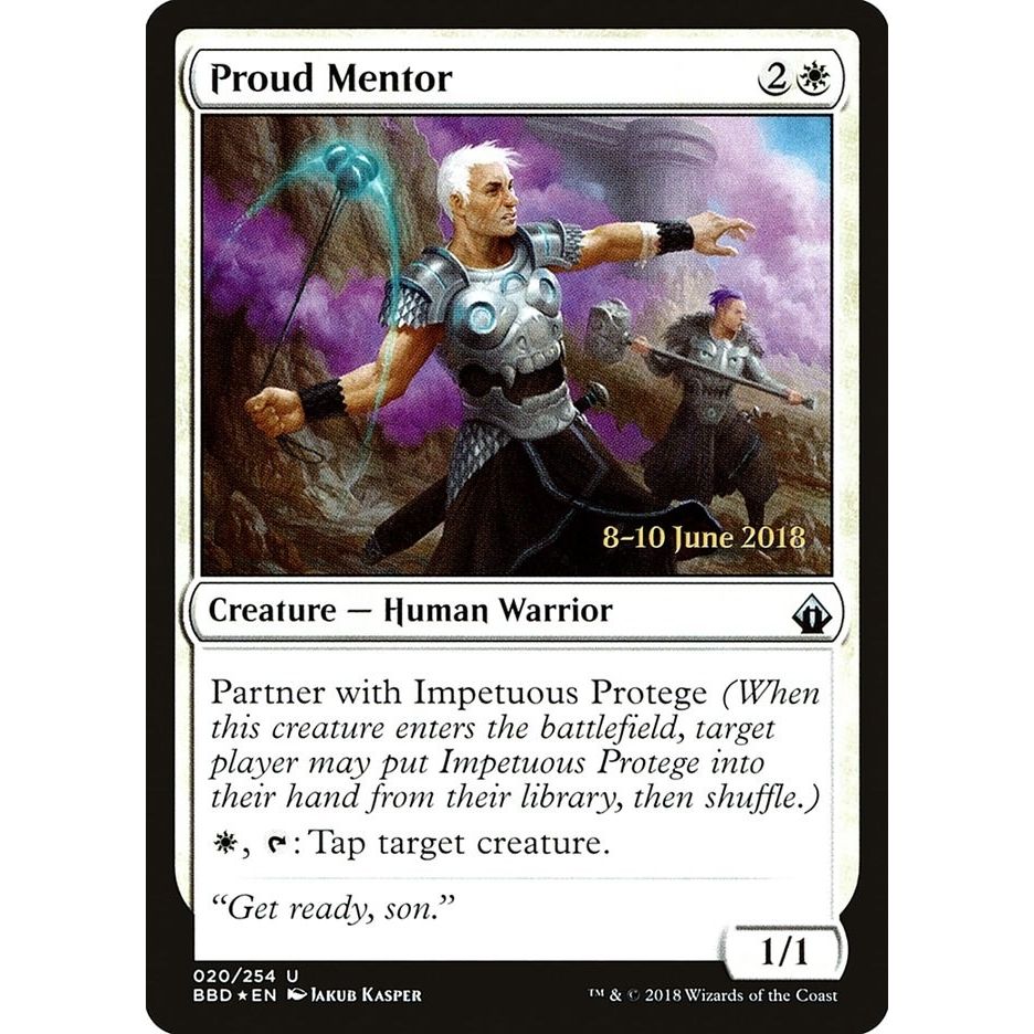Image for Proud Mentor (20) (LARP) - Magic: The Gathering
