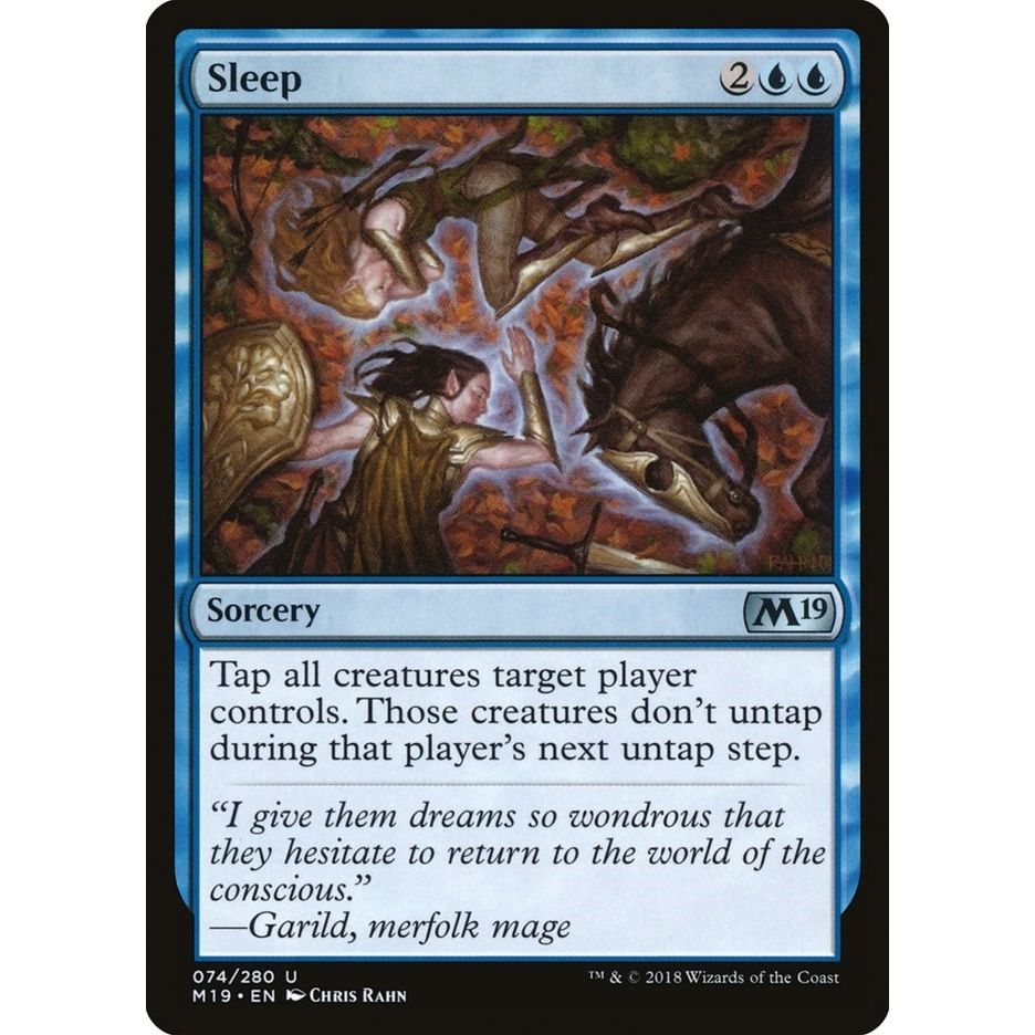 Image for Sleep (74) (M19) - Magic: The Gathering