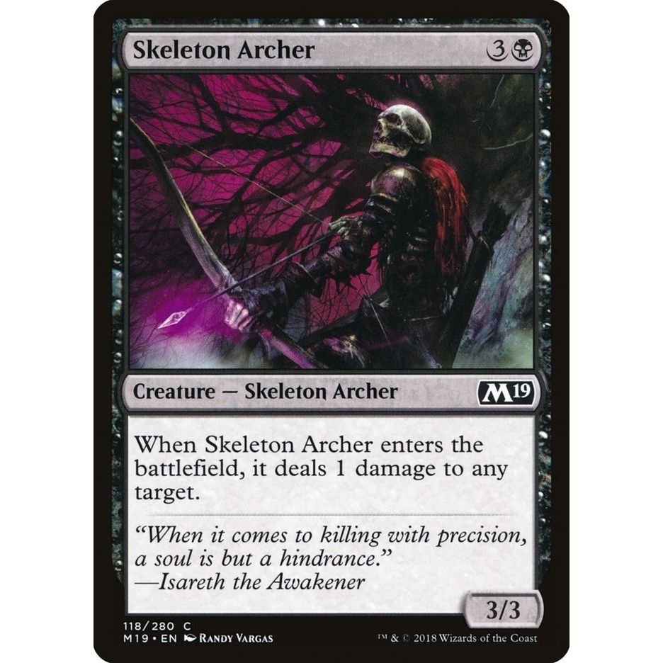 Image for Skeleton Archer (118) (M19) - Magic: The Gathering
