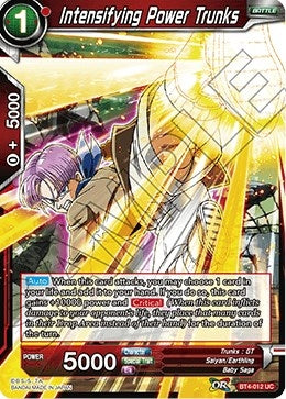 Image for Intensifying Power Trunks (BT4-012) (DBS-B04) - Dragon Ball Super: Masters