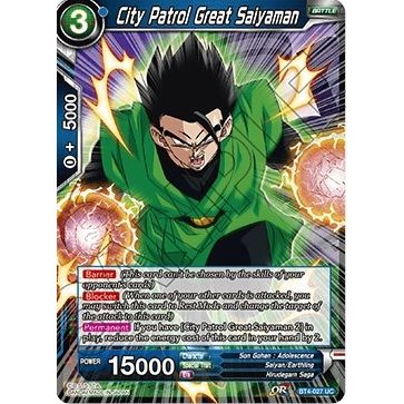 Image for City Patrol Great Saiyaman (BT4-027) (DBS-B04) - Dragon Ball Super: Masters