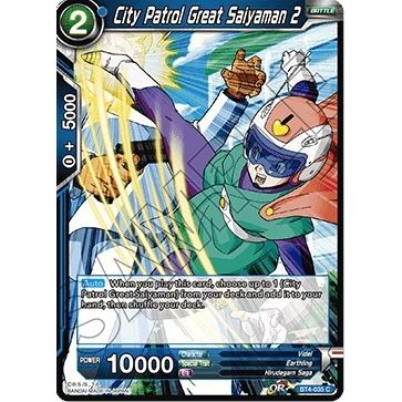 Image for City Patrol Great Saiyaman 2 (BT4-035) (DBS-B04) - Dragon Ball Super: Masters