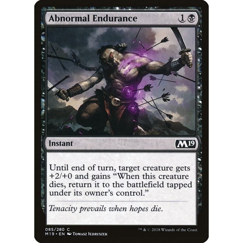 Image for Abnormal Endurance (85) (M19) - Magic: The Gathering