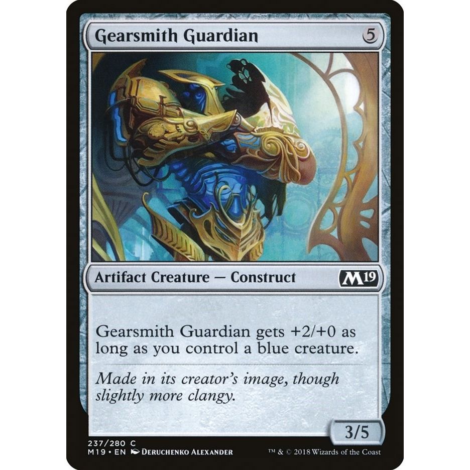 Image for Gearsmith Guardian (237) (M19) - Magic: The Gathering