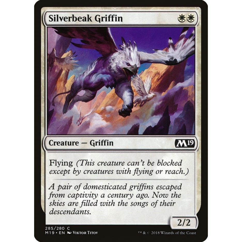 Image for Silverbeak Griffin (285) (M19) - Magic: The Gathering