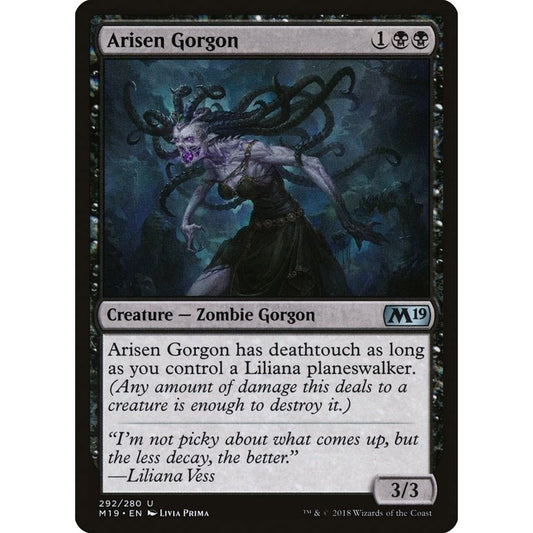 Image for Arisen Gorgon (292) (M19) - Magic: The Gathering