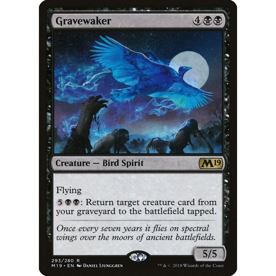 Image for Gravewaker (293) (M19) - Magic: The Gathering
