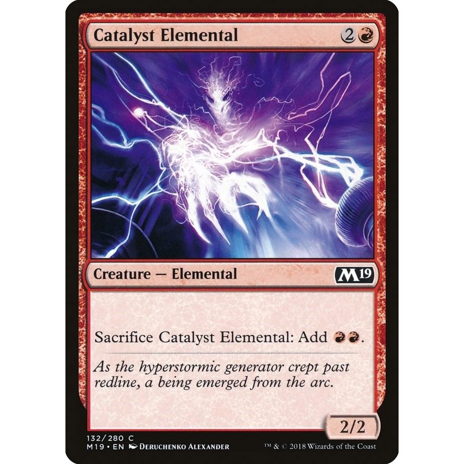 Image for Catalyst Elemental (132) (M19) - Magic: The Gathering