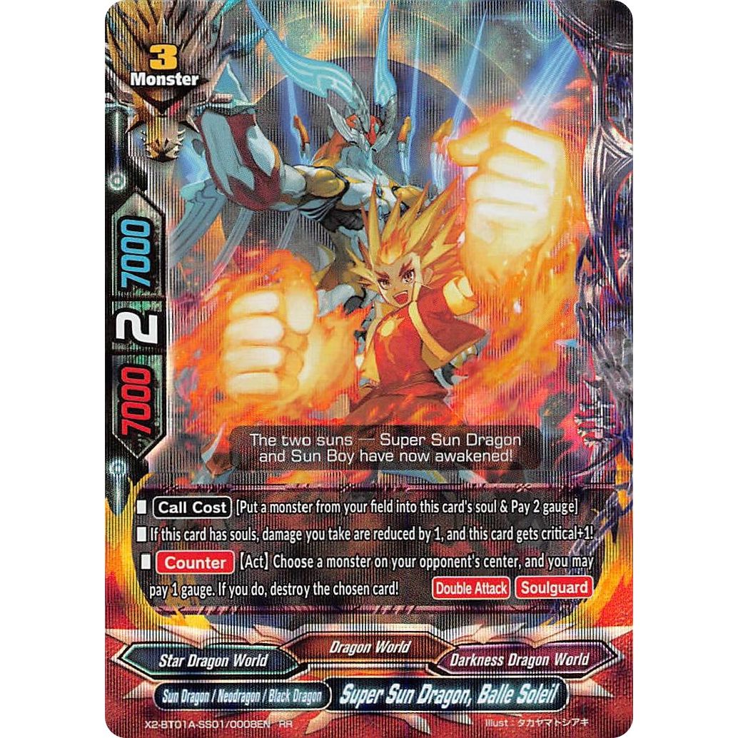 Image for Super Sun Dragon, Balle Soleil (X2-BT01A-SS01/0008EN) (X2BT01A) - Future Card BuddyFight