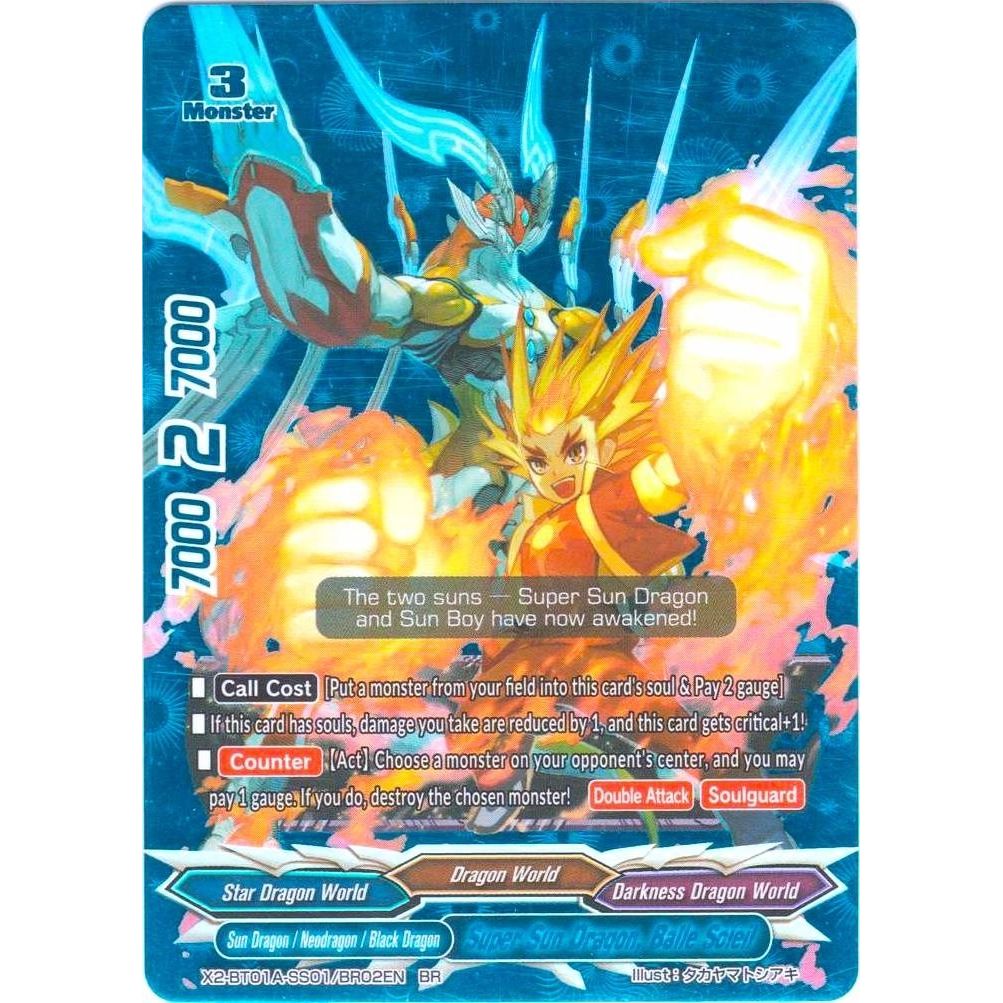 Image for Super Sun Dragon, Balle Soleil (BR) (X2-BT01A-SS01/BR02EN) (X2BT01A) - Future Card BuddyFight