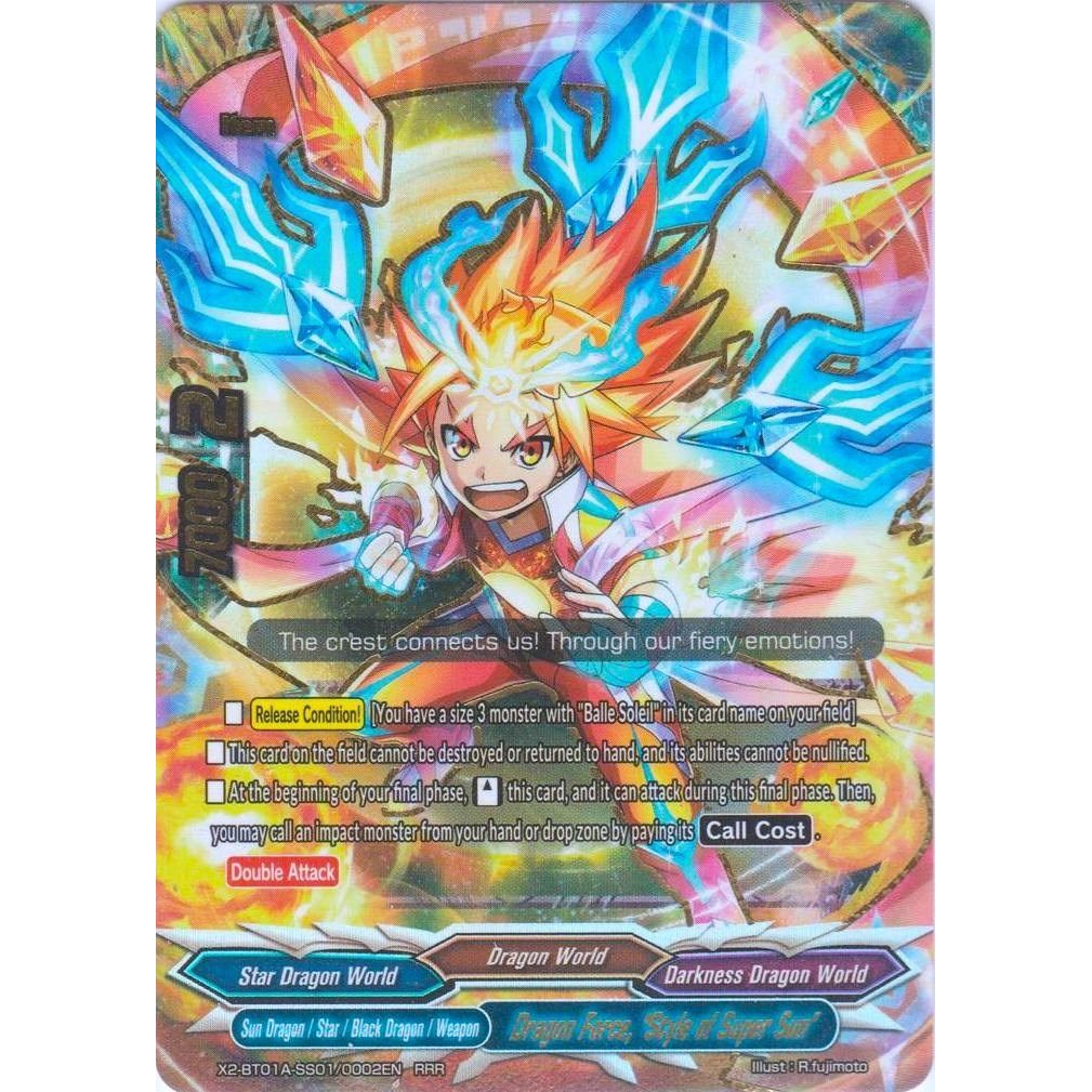 Image for Dragon Force, "Style of Super Sun" (X2-BT01A-SS01/0002EN) (X2BT01A) - Future Card BuddyFight