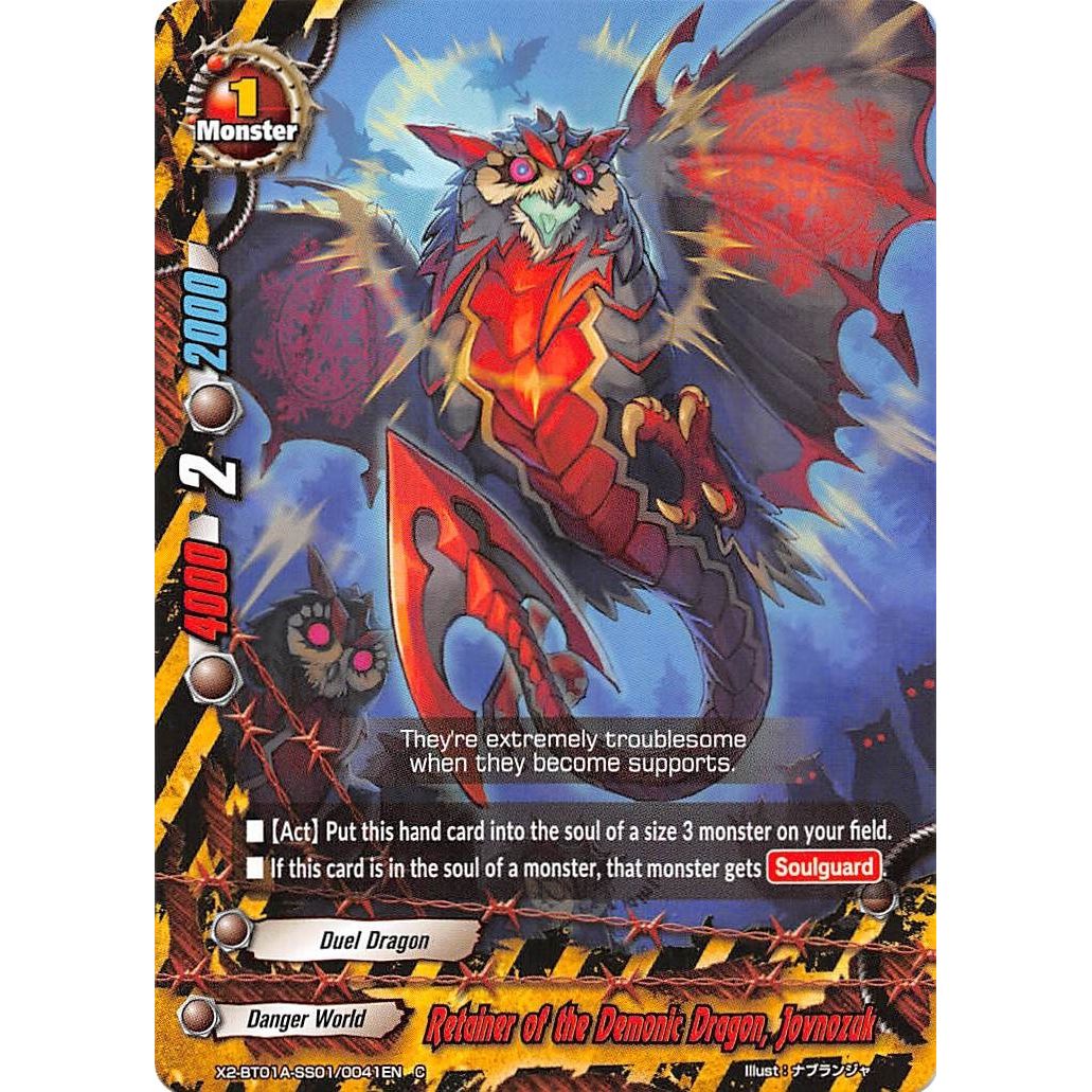 Image for Retainer of the Demonic Dragon, Jovnozuk (X2-BT01A-SS01/0041EN) (X2BT01A) - Future Card BuddyFight