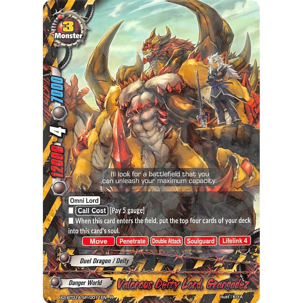 Image for Valorous Deity Lord, Grangadez (X2-BT01A-SP/0011EN) (X2BT01A) - Future Card BuddyFight