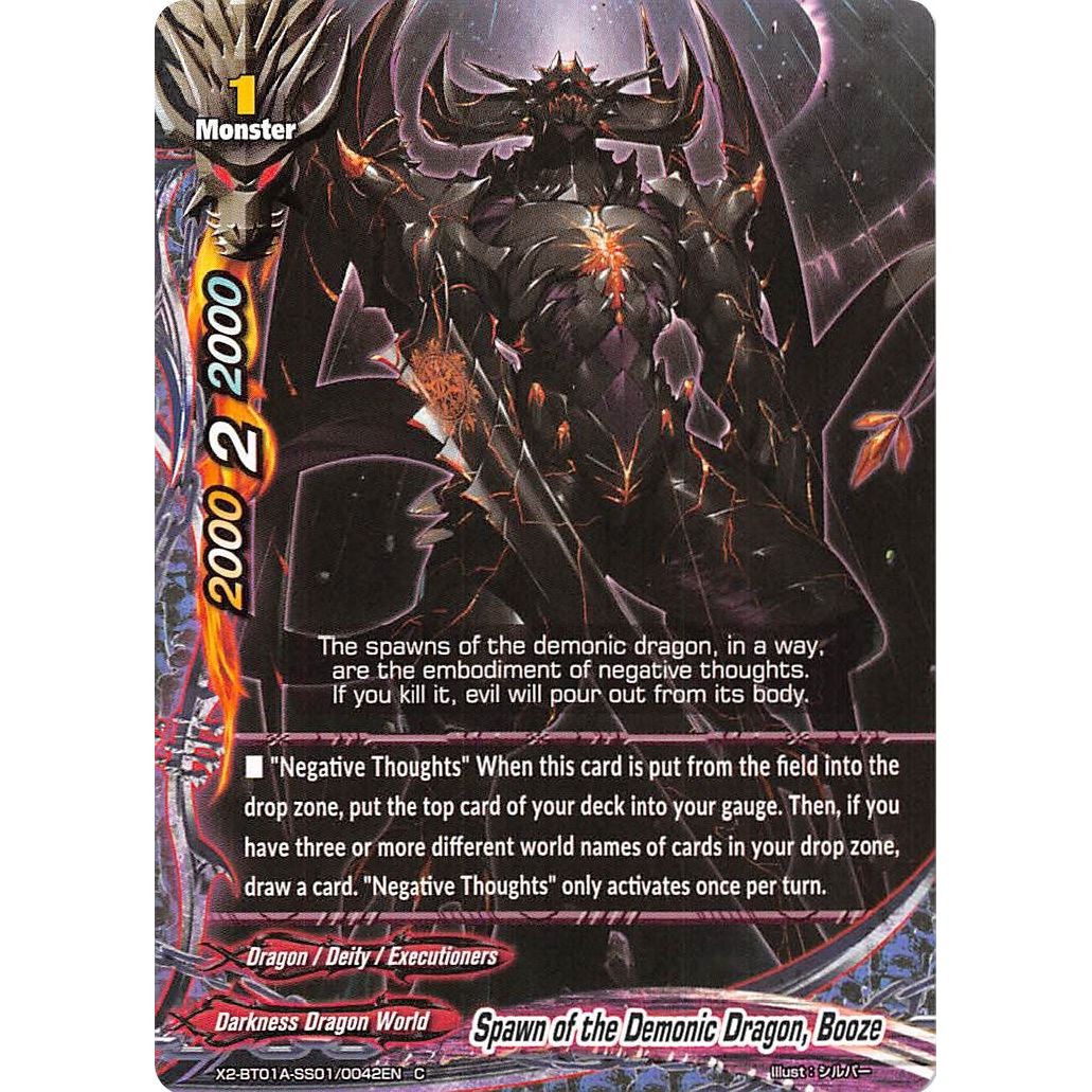 Image for Spawn of the Demonic Dragon, Booze (X2-BT01A-SS01/0042EN) (X2BT01A) - Future Card BuddyFight