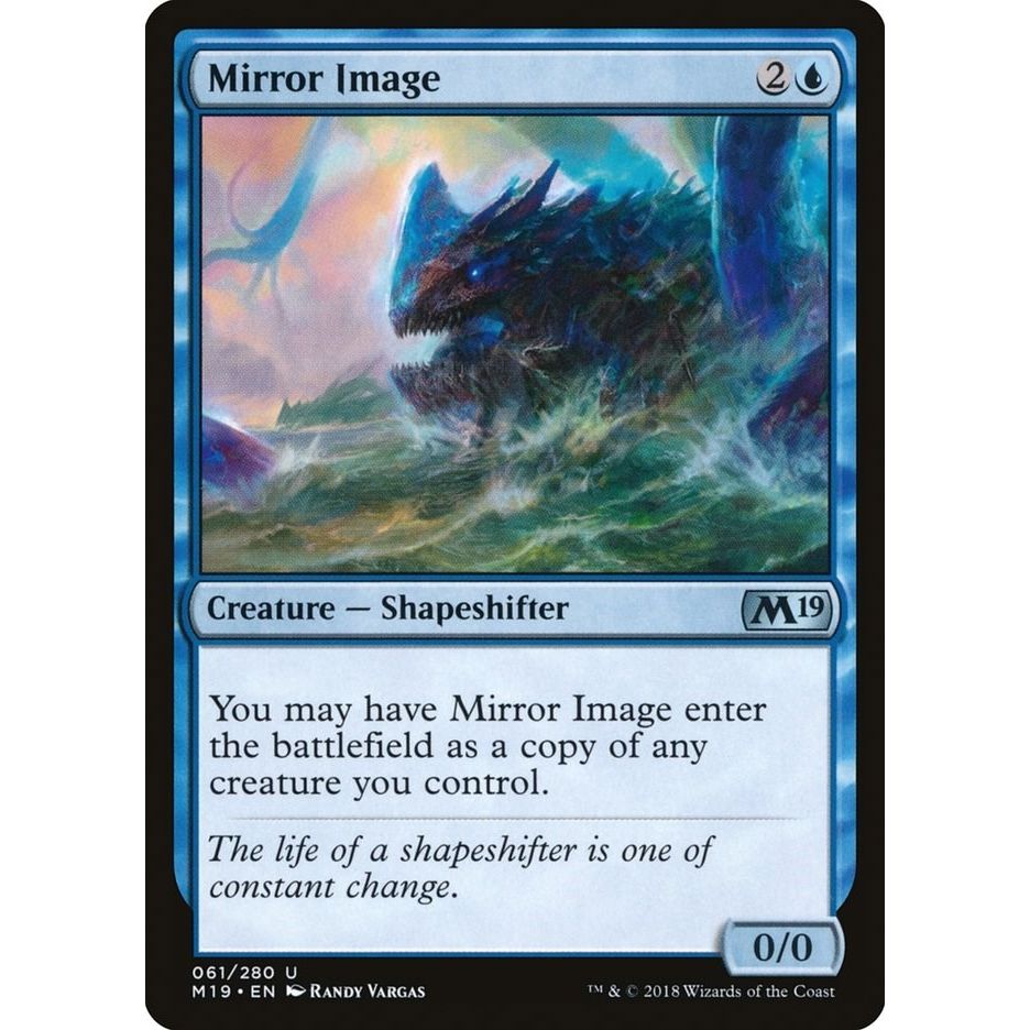 Image for Mirror Image (61) (M19) - Magic: The Gathering