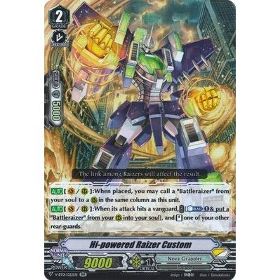 Image for Hi-powered Raizer Custom (V-BT01/022EN) (V-BT01) - Cardfight Vanguard