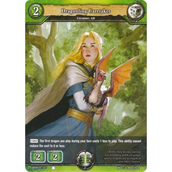 Image for Dragonling Caretaker (DB-BT04/025) (BP04) - Dragoborne