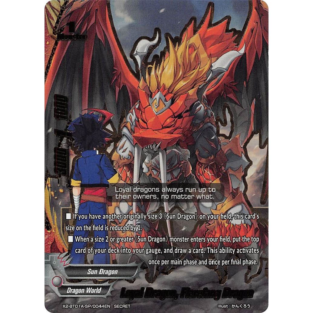Image for Loyal Dragon, Flarefang Dragon (X2-BT01A-SP/0044EN) (X2BT01A) - Future Card BuddyFight