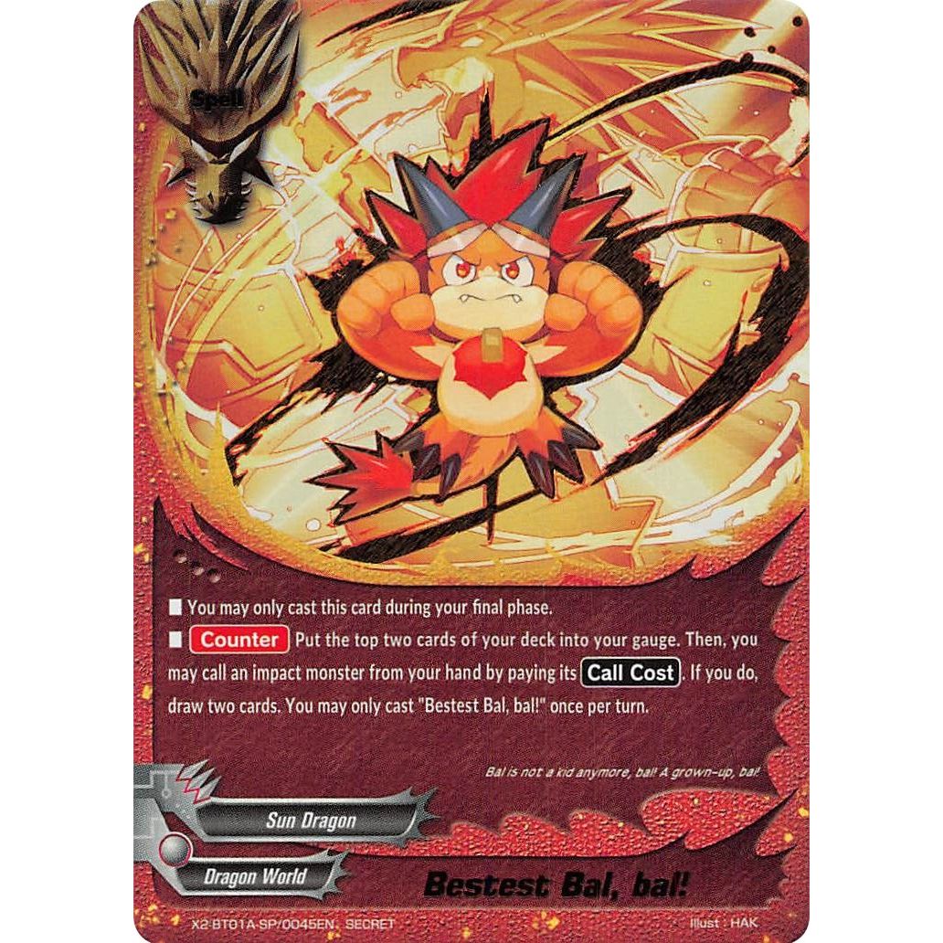 Image for Bestest Bal, bal! (X2-BT01A-SP/0045EN) (X2BT01A) - Future Card BuddyFight