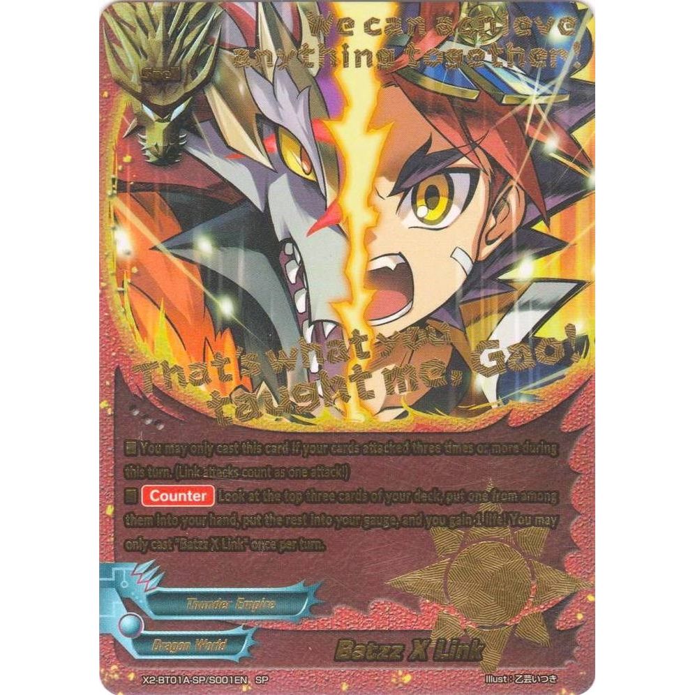 Image for Batzz X Link (SP) (X2-BT01A-SP/S001EN) (X2BT01A) - Future Card BuddyFight