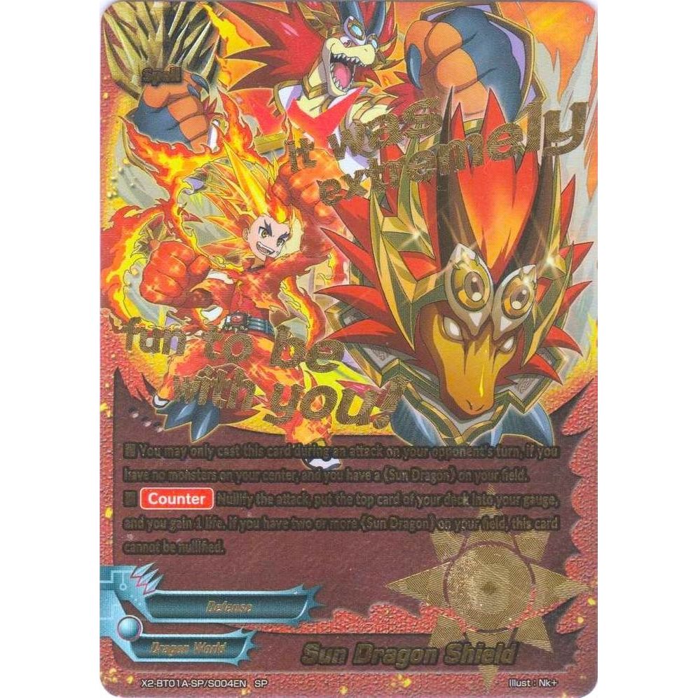 Image for Sun Dragon Shield (SP) (X2-BT01A-SP/S004EN) (X2BT01A) - Future Card BuddyFight