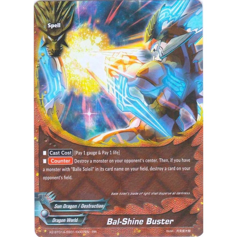 Image for Bal-Shine Buster (X2-BT01A-SS01/0007EN) (X2BT01A) - Future Card BuddyFight