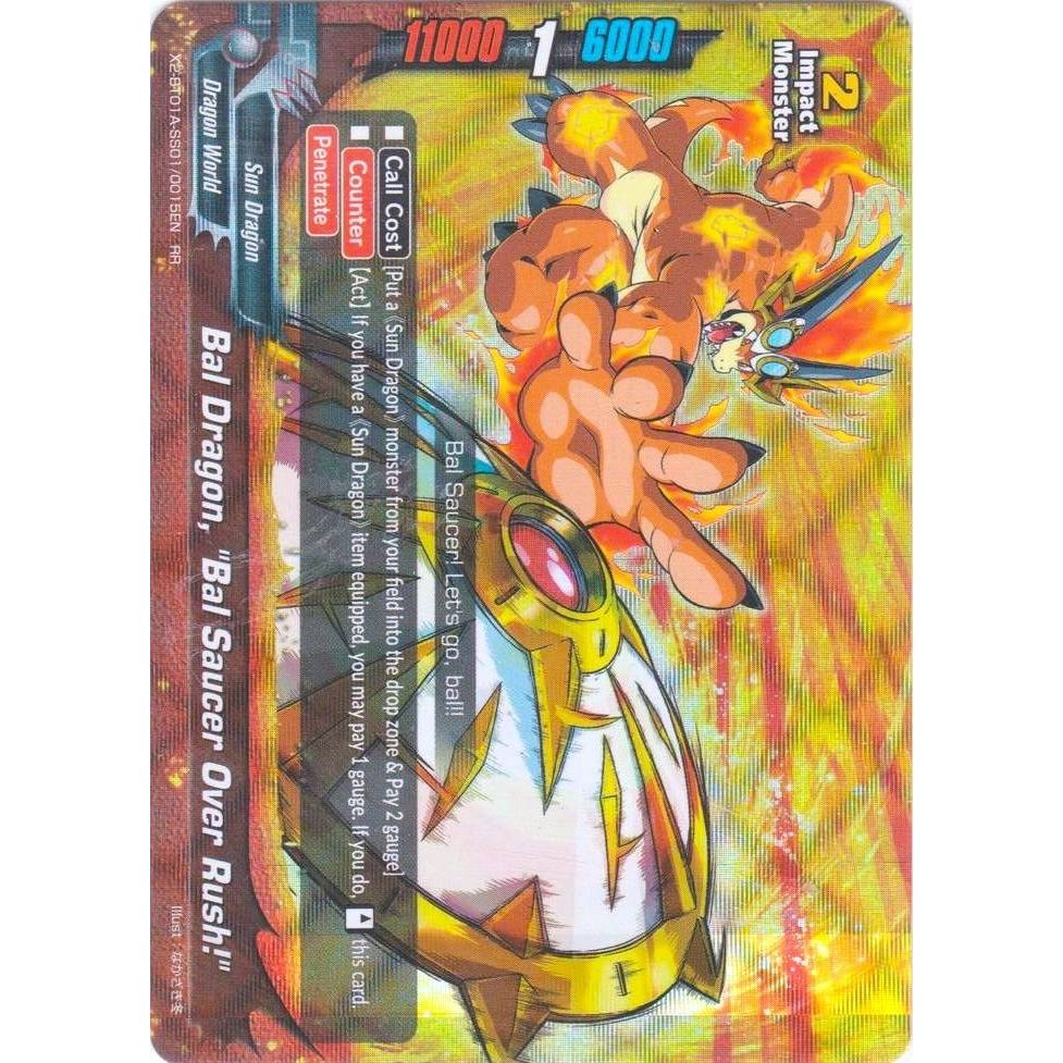 Image for Bal Dragon, "Bal Saucer Over Rush!" (X2-BT01A-SS01/0015EN) (X2BT01A) - Future Card BuddyFight