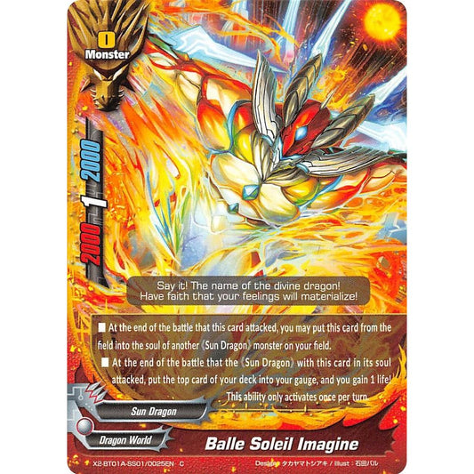 Image for Balle Soleil Imagine (X2-BT01A-SS01/0025EN) (X2BT01A) - Future Card BuddyFight