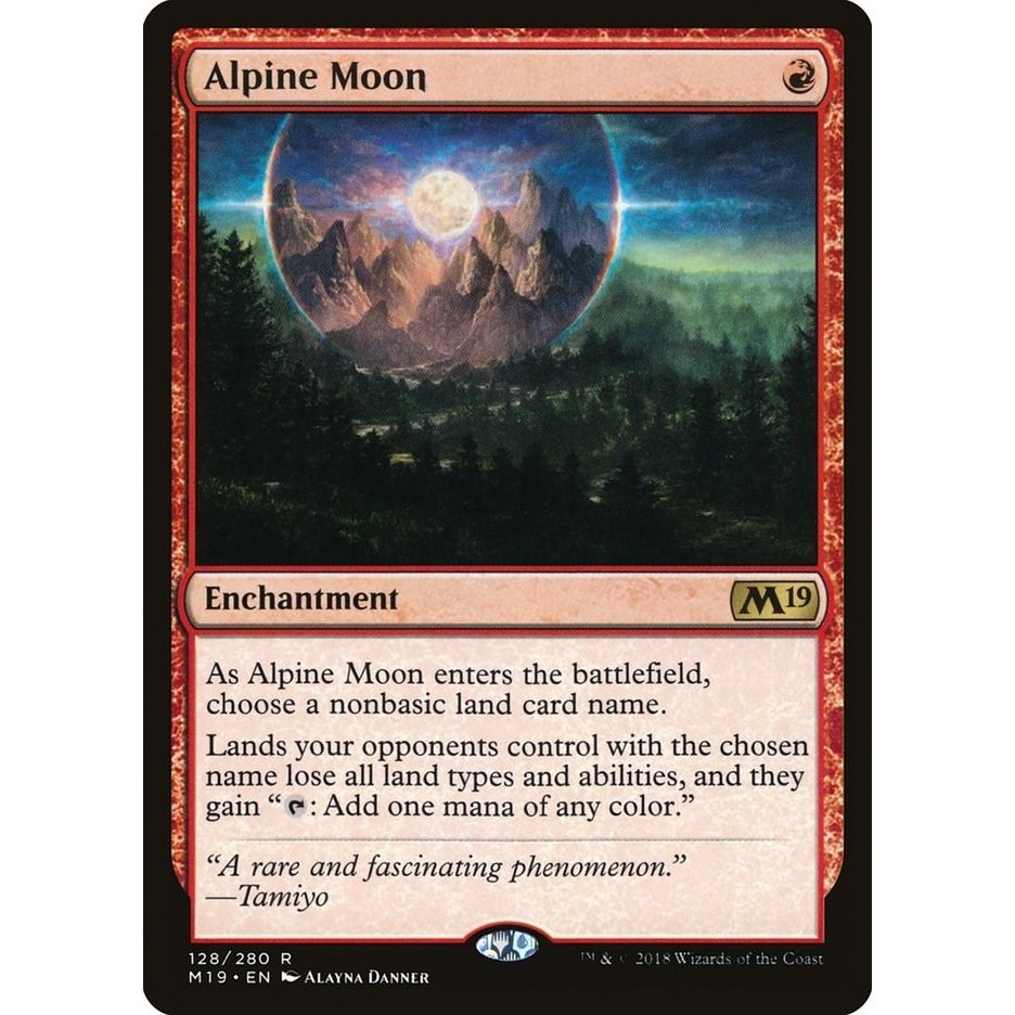 Image for Alpine Moon (128) (M19) - Magic: The Gathering