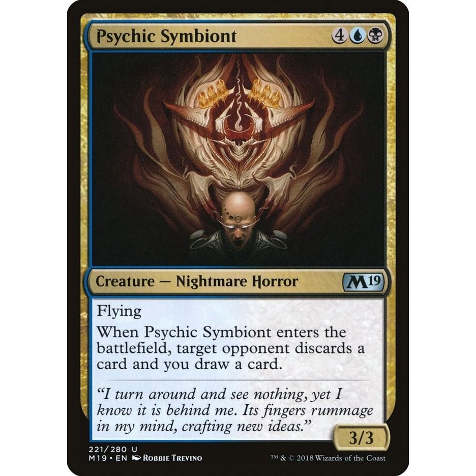 Image for Psychic Symbiont (221) (M19) - Magic: The Gathering
