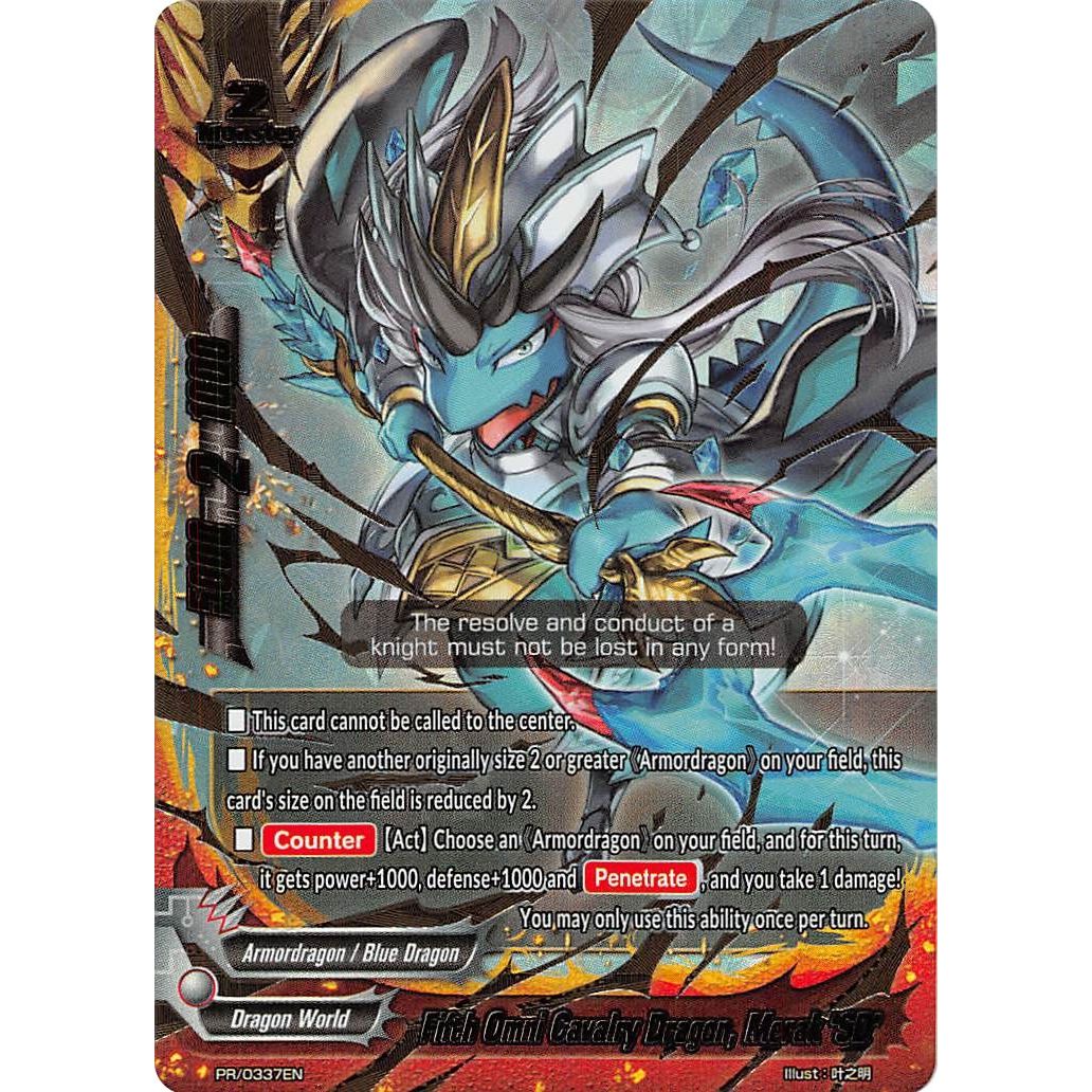 Image for Fifth Omni Cavalry Dragon, Merak "SD" (PR/0337EN) (PR) - Future Card BuddyFight