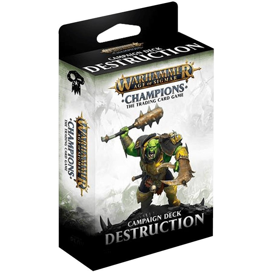 Image for Warhammer: Age of Sigmar - Campaign Deck: Destruction - Warhammer Age of Sigmar Champions TCG