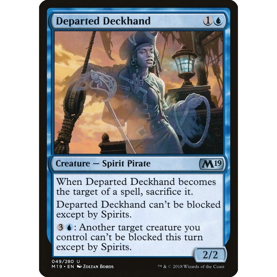 Image for Departed Deckhand (49) (M19) - Magic: The Gathering
