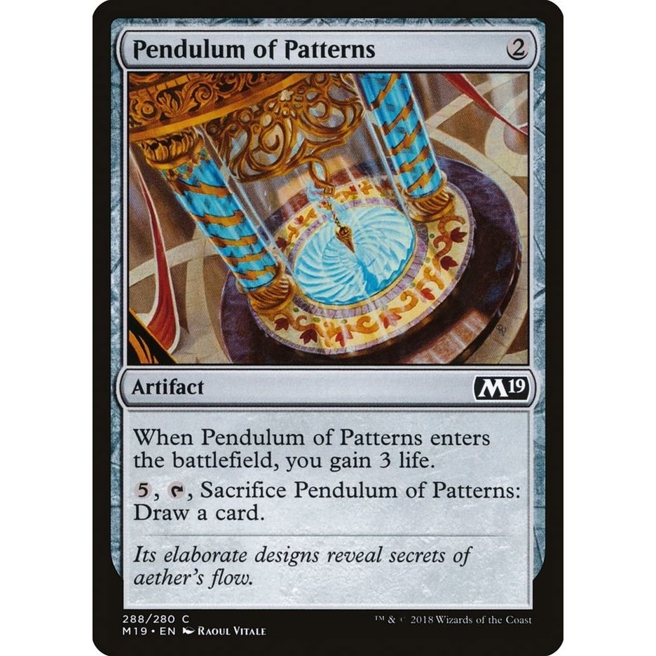 Image for Pendulum of Patterns (288) (M19) - Magic: The Gathering