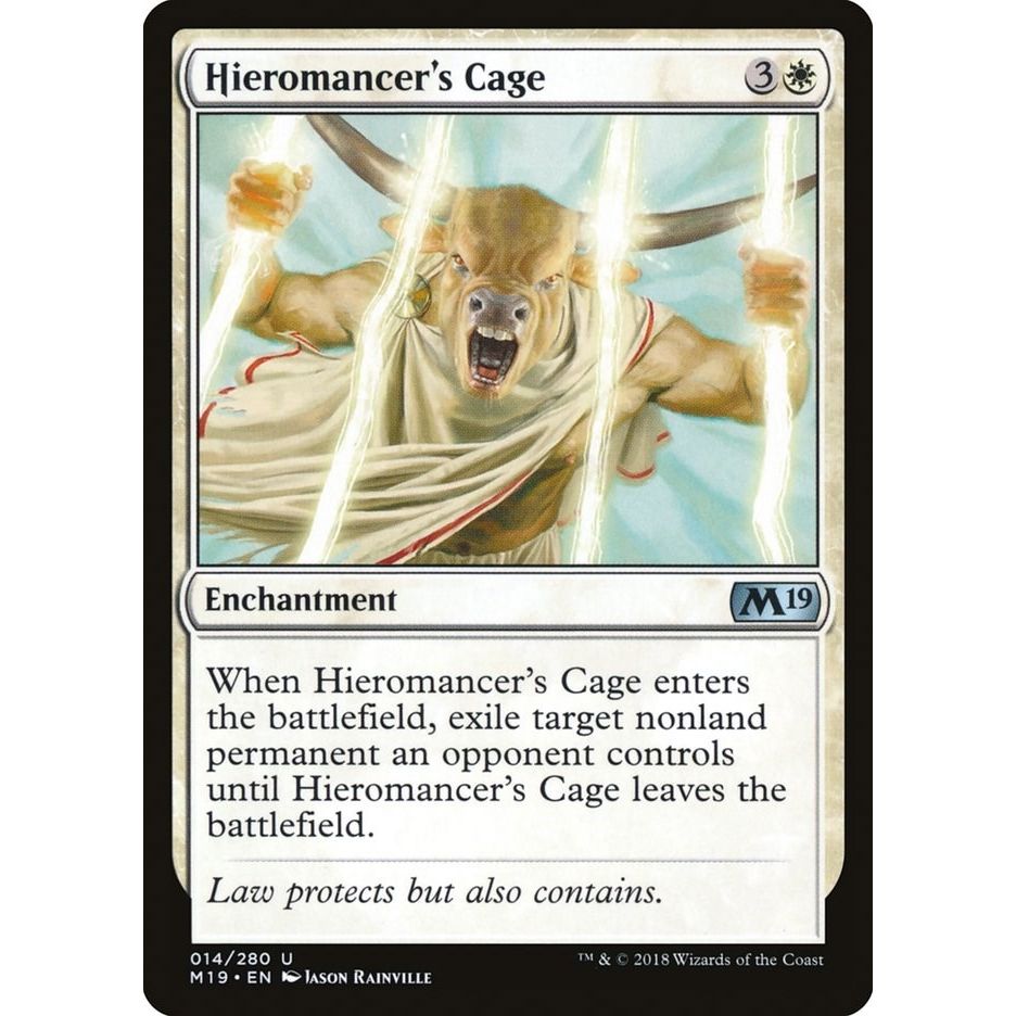 Image for Hieromancer's Cage (14) (M19) - Magic: The Gathering
