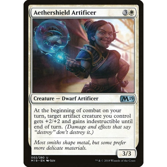 Image for Aethershield Artificer (2) (M19) - Magic: The Gathering