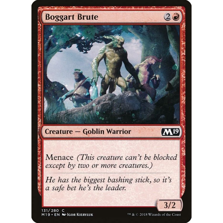 Image for Boggart Brute (131) (M19) - Magic: The Gathering