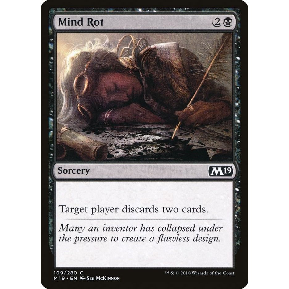 Image for Mind Rot (109) (M19) - Magic: The Gathering