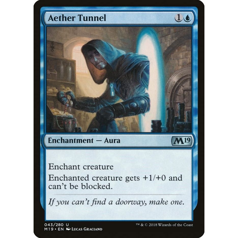 Image for Aether Tunnel (43) (M19) - Magic: The Gathering