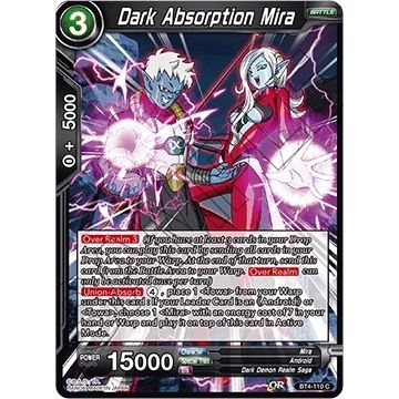 Image for Dark Absorption Mira (BT4-110) (DBS-B04) - Dragon Ball Super: Masters