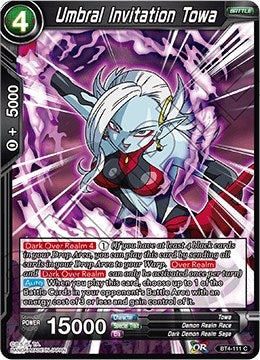 Image for Umbral Invitation Towa (BT4-111) (DBS-B04) - Dragon Ball Super: Masters