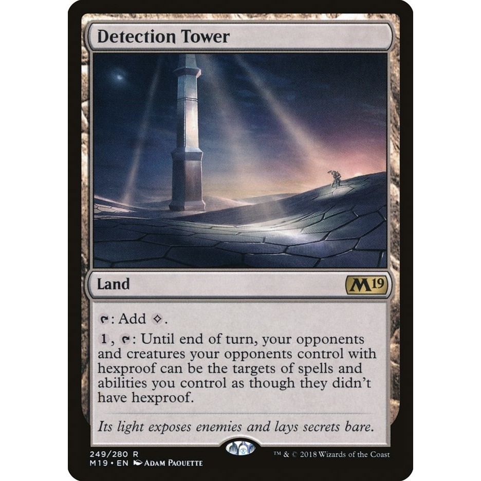 Image for Detection Tower (249) (M19) - Magic: The Gathering