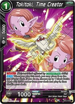 Image for Tokitoki, Time Creator (BT4-119) (DBS-B04) - Dragon Ball Super: Masters